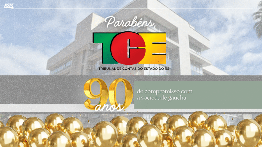 Parabéns pelos 90 anos de história, TCE-RS!